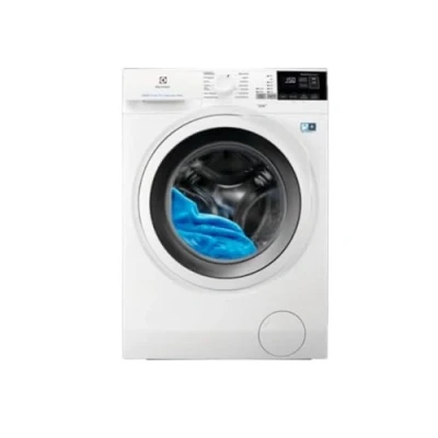 Imagen de Electrolux EN7W4954OB Lavasecadora de Libre Instalación, Carga Frontal, Lava 9 Kg, Seca 5 1400 rpm, Motor Inverter, Programa rápido, rápido 20 min y 1kg en 1 hora, LCD, Blanco, Clase E