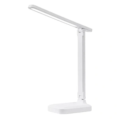 Imagen de BEL AIR HOME Flexo LED 5W Táctil con Protección Ocular MOBIL y Base de Carga Inalámbrica para Smartphone 3 Temperaturas Luz Diseño Moderno Ideal Escritorio Estudio (BLANCO)