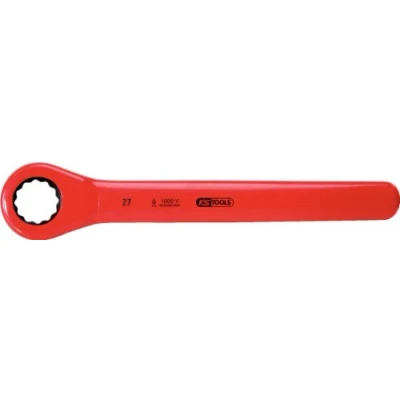 Imagen de KS Tools 117.4216 Llave de estrella carraca con aislamiento protector, 16 mm
