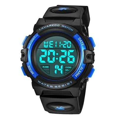 Imagen de BEN NEVIS Reloj Digital para Niños, de Los Niños Deporte LED Impermeable Alarma Calendario Luminoso Multifuncional Cronógrafo Pulsera