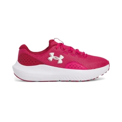 Imagen de Under Armour UA W Charged Surge 4 Zapatillas para Correr Mujer, Shaded Fuchsia Crimson Crest White, 42 EU
