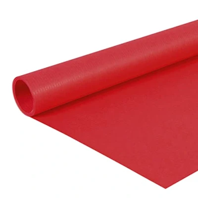 Imagen de Malidor 195751C Rollo de papel Kraft, 10 x 0,7 m, color rojo