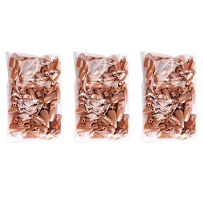 Imagen de Beatifufu 300 Piezas Practica De Manicura Uñas Tips Mano Dedo La Articulación Flexible Falsa Práctica Manos y Dedos Acrílico Pieza Plástico Francés El Plastico