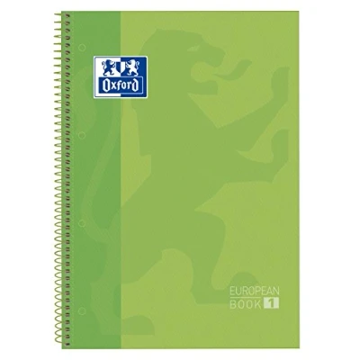 Imagen de Oxford Classic Cuaderno microperforado, A4, 210 x 297 mm, color verde manzana