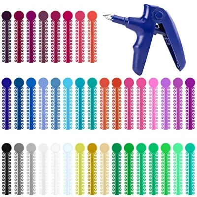 Imagen de Sino Dental Group Ortodoncia Elásticos Ligaduras Gomas Herramienta de pistola ligadura Kits Poner Multicolor
