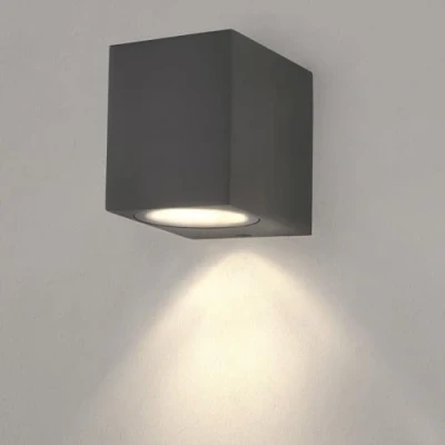 Imagen de Ledvion Hydra Lámpara de pared LED para exteriores (forma cubo, GU10, exteriores, IP54)