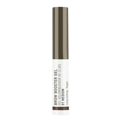 Imagen de Beter Gel para maquillar las cejas Brow Booster con fibras densificantes, volumen y definición, todo tipo de cejas, acabado natural. Tono claro/medio