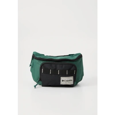 Imagen de Columbia Zigzag 2 Riñonera unisex con diseño de bosque lluvioso, color negro, talla O/S