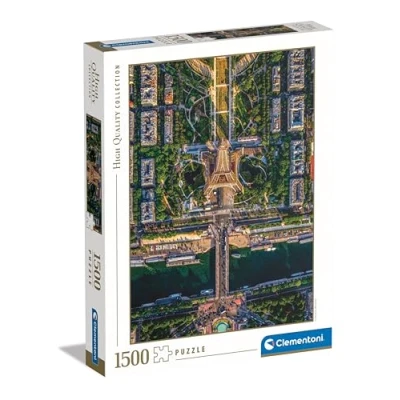 Imagen de Clementoni Collection Flying Over Paris Puzzle De 1500 Piezas Relajante, Rompecabezas Adultos, Entretenimento, 31708, Multicolor