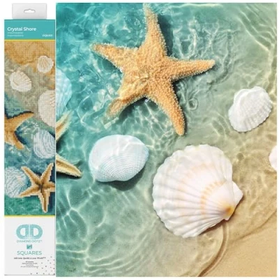 Imagen de DIAMOND DOTZ ® Crystal Shore, Taladro Completo, Puntos Cuadrados, Kits de Pintura Diamantes Diamante Cuadrado, Cuadrado Diamantes, Arte