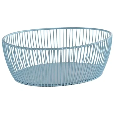 Imagen de APS 30455 Cesta (24 x 19 cm, altura 8 cm), color azul