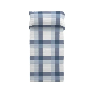 Imagen de POP CORN Colcha bouti Escoces Azul Cama 105
