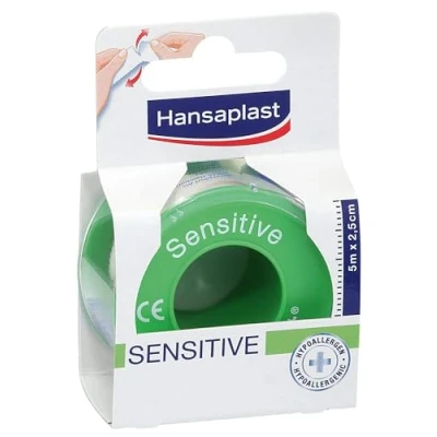 Imagen de Hansaplast Esparadrapo Sensitive 5X2.5Cm 1 Unidad