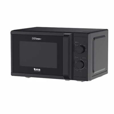 Imagen de TM Electron TMPMW002BLK EASYWAVE Microondas con capacidad de 20 litros, 700W, 5 niveles potencia, función descongelar y temporizador 35 min, color negro