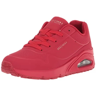 Imagen de Skechers Zapatillas UNO Stand On Air para niños, Borde de Poliuretano Rojo, 32 EU