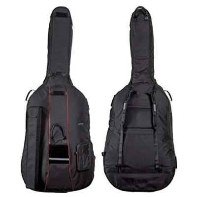 Imagen de GEWA funda para contrabajo Prestige 4/4 25mm acolchada, arco, bolsillo partituras, correas de mochila