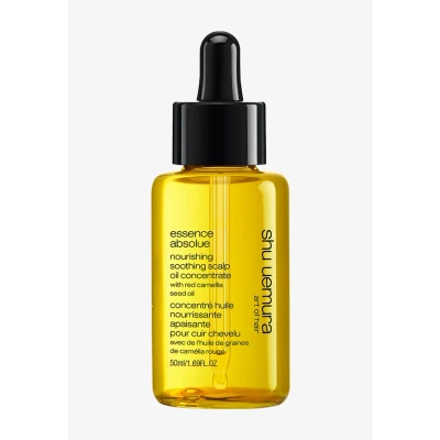 Imagen de Shu Uemura Aceite Capilar Concentrado Essence Absolue, Nutritivo Calmante para el Cuero Cabelludo, Alivia Picor y la Sequedad, 50 ml