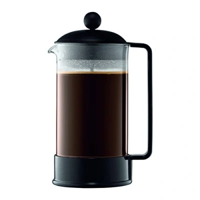 Imagen de Bodum 1548 01SA 10 Brazil Cafetera de pistón plástico, 8 Tazas, 1 litro