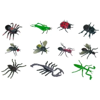 Imagen de Miniland 154190 Animal Insectos, 12 Piezas en Bote, Color, único (Miniland27480)