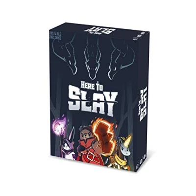 Imagen de Asmodee: Here To Slay, Juego de Cartas los Creadores Unstable Unicorns, Party Game, 2 6 Jugadores, 10 + años, edición en Italiano