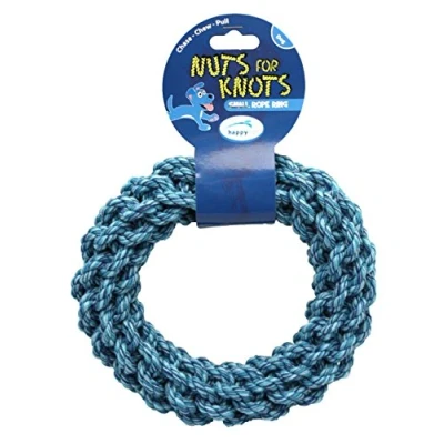 Imagen de happypet Nueces para Nudos Anillo de Juguete Perros (Talla L), un artículo