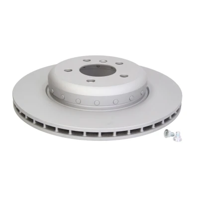 Imagen de ATE 24.0124 0251.2 disco de freno 345,0 24,0 5 120,0 dos piezas, ventilado revestido altamente carbonizado con tornillos
