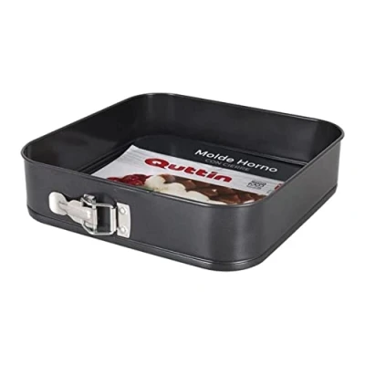 Imagen de Quttin 52277 Molde Horno Cierre, 28 x 6.8 cm/0.4 mm, Aluminio