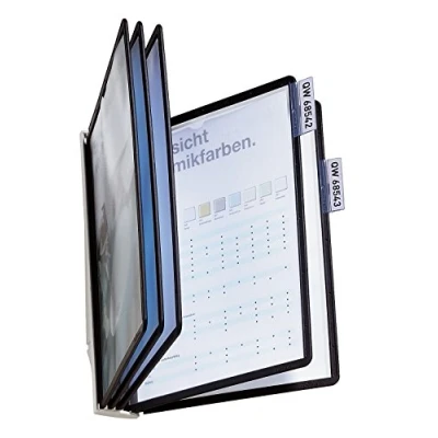 Imagen de Durable 581001 Soporte de pared Sherpa con 5 paneles visualización, gris/negro