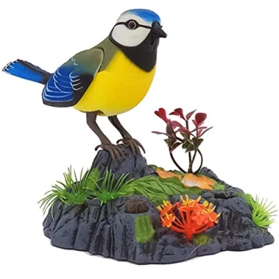 Imagen de Holmeey Electrónica Hablando Loro Cantando Juguetes De Pájaro Con Sensor Movimiento Activación Pronunciación Juguete Animal Eléctrico Para Niños