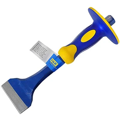 Imagen de S&amp;R Cincel albañil plano 72 x 275 mm en acero 40 CR W. con protección Profesional.