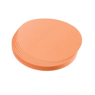 Imagen de FRANKEN tarjetas de moderación Círculos/UMZ 10 05 Ø 9,5 cm naranja Inh.500
