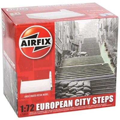 Imagen de Airfix Edificio European City Steps, 1:72 (Hornby A75017)