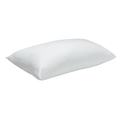 Imagen de Pikolin Home, AH202 Almohada de fibra con tratamiento dermoprotector Aloe Vera, firmeza baja transpirable recomendada para dormir boca abajo