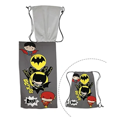 Imagen de REDSTRING Aymax, Pack de Toalla y Bolsa Playa Batman