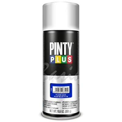 Imagen de PINTY PLUS Pintura en Spray Basic 520cc Fluor. Azul F118, 400ml