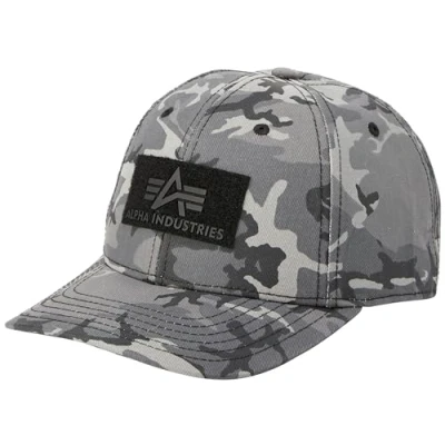 Imagen de Alpha Industries VLC Cap Basecap Sombrero Bebe, Black Camo, Talla única Unisex Adulto