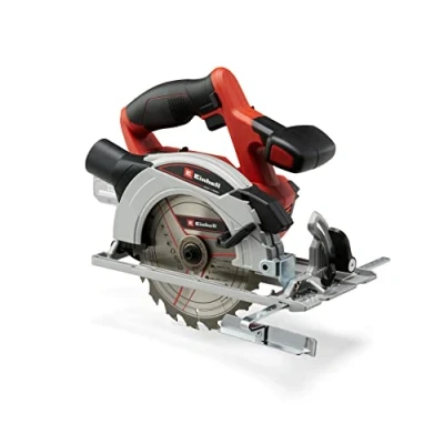Imagen de Einhell sierra circular inalámbrica TE CS 18/165 1 Li Solo Power X Change (iones de litio, 18 V, 4.200 min 1, gran estribo agarre, bloqueo husillo, incl. hoja metal duro)