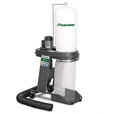 Imagen de Holzstar SAA902 5923902 Extractor de virutas (con Rueda Ventilador, fijación fácil, Alta Movilidad, Potencia succión, Sistema extracción virutas)