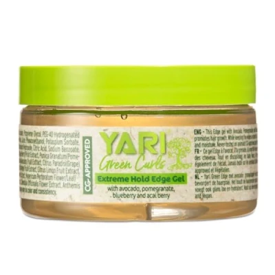 Imagen de Yari Gel Fijador Metodo Curly Green Curls Edge Ml, Verde, 125 Mililitro