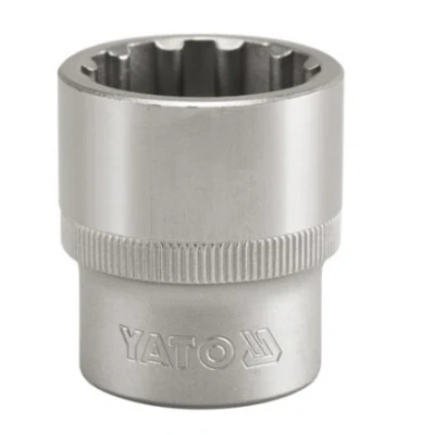 Imagen de YATO YT 1462 Piezas insertables de llave cubo DIN 3121 10 Acero cromo vanadio