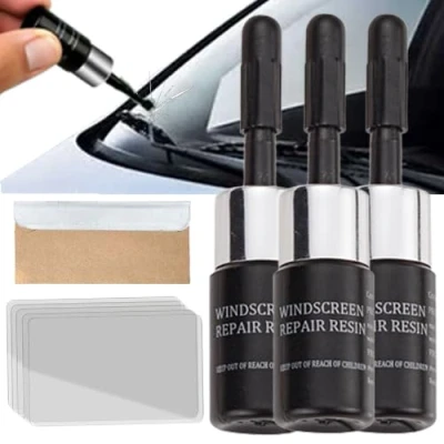 Imagen de Auto Glass Nano Repair Car Windshield fluidfix Kit,Windshield Kit for Chips and Cracks,Windshield Crack Kit,Car Kit,Glass