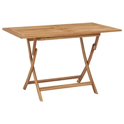 Imagen de vidaXL Mesa de Comedor Plegable Jardín 120x70x75 cm Terraza Patio Madera Teca