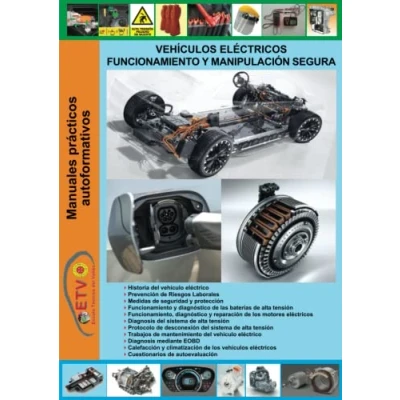 Imagen de Vehículos eléctricos funcionamiento y manipulación segura (MANUALES PRÁCTICOS AUTOFORMATIVOS DE AUTOMOCIÓN)