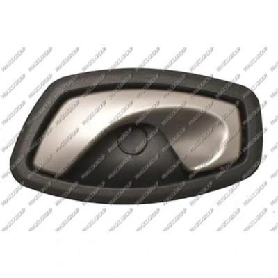 Imagen de PRASCO RN0868608 Manecilla de Puerta posterior, interior, Delante, izquierda negro, plata