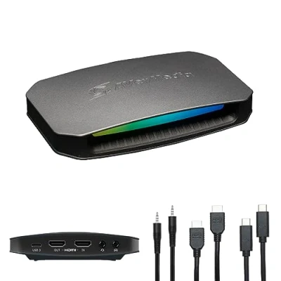 Imagen de AVerMedia Tarjeta de Captura HDMI 2.1 para transmisión y Juegos, Soporte VRR HDR 4K Xbox Series x/s, PS5, One, PS4, Nintendo Switch GC553G2 Live Gamer Ultra