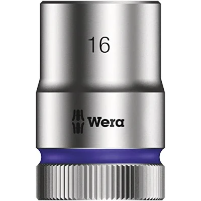 Imagen de WERA 05003736001 8790 HMC HF 16,0 Llave de vaso Zyklop con función sujeción 1/2&quot;