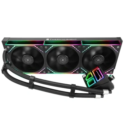 Imagen de Thermalright Frozen Infinity 360 Black Ventilador de CPU (triple PWM, 2000 rpm, para AM4/AM5 e Intel LGA115X/2011/1700/1851, Mirror