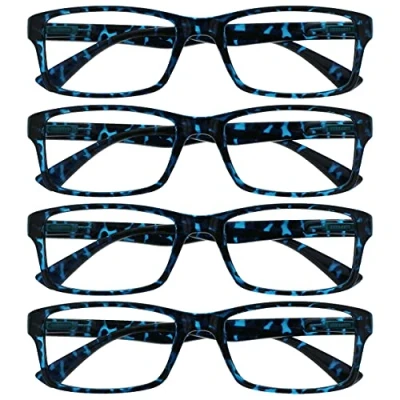 Imagen de La Compañía Gafas De Lectura Azul Carey Lectores Valor Pack 4 Hombres Mujeres UVR4092BL +3,00