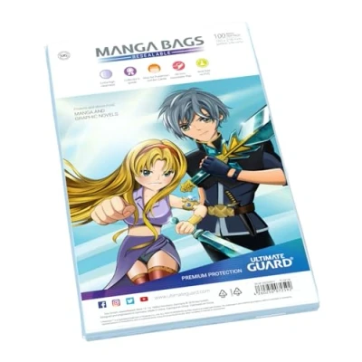 Imagen de Êltimo Guardia UGD020011 Manga Bags, Puede Volver a Cerrar, 100 Piezas