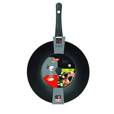 Imagen de IBILI Wok indubasic, 30 cms, Aluminio, Antiadherente, Apto para induccion